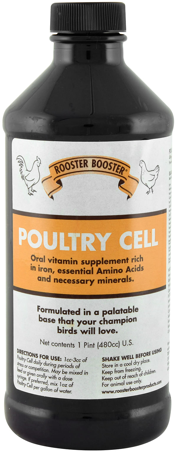 Rooster Booster Poultry Cell Supplement, 16 oz Jeffers