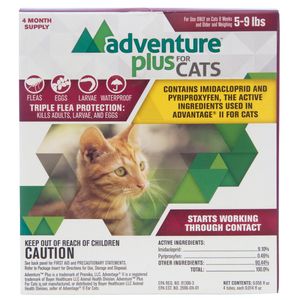 Adventure Plus for Cats, 4-pack