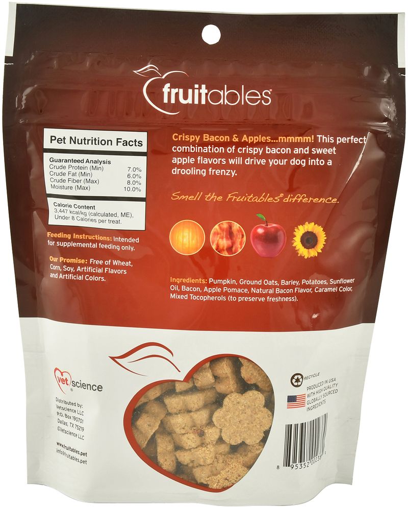 All Natural Fruitables Crunchy Dog Treats by Manna Pro Jeffers