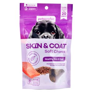 PetsPrefer Skin & Coat Soft Chews w/ ADEPPT