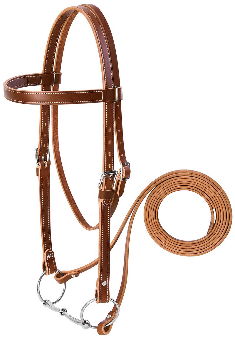 Leather-Draft-Horse-Bridle