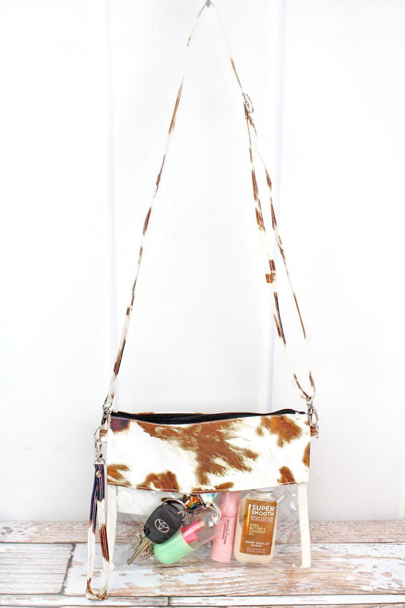-Til-the-Cows-Come-Home--Clear-Crossbody-Purse