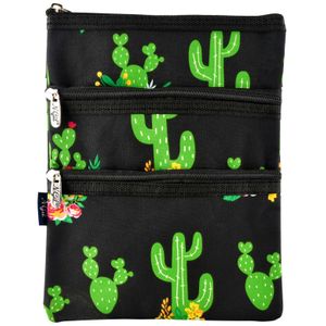Cactus Garden Quilted Crossbody Bag