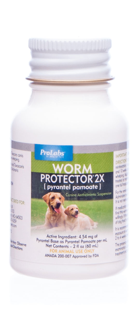 ProLabs Worm Protector 2X, Suspension Dog Dewormer - Jeffers