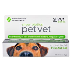 Silver Biotics Pet Vet Antibacterial First Aid Gel