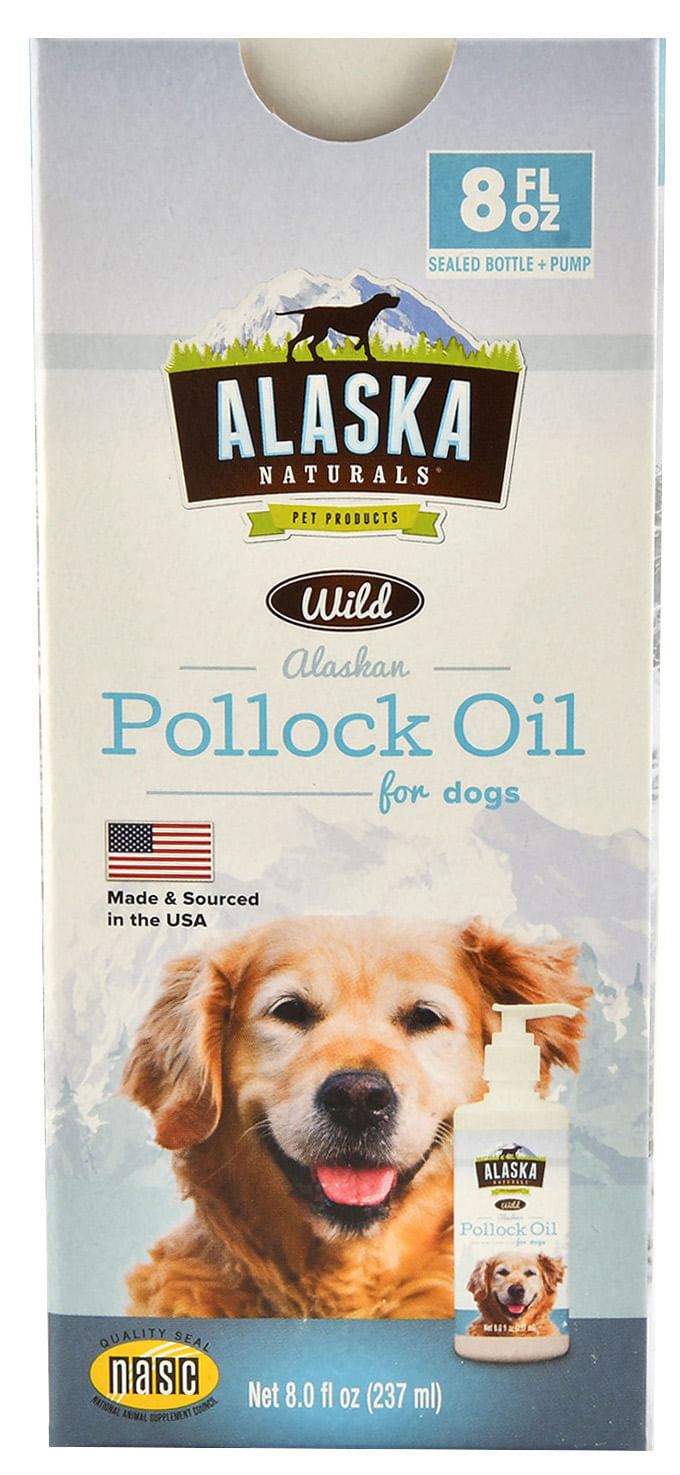 Alaska Naturals Wild Alaskan Pollock Oil for Dogs Jeffers