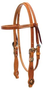 Cowboy-Culture-Floral-Buckle-Headstall-Browband
