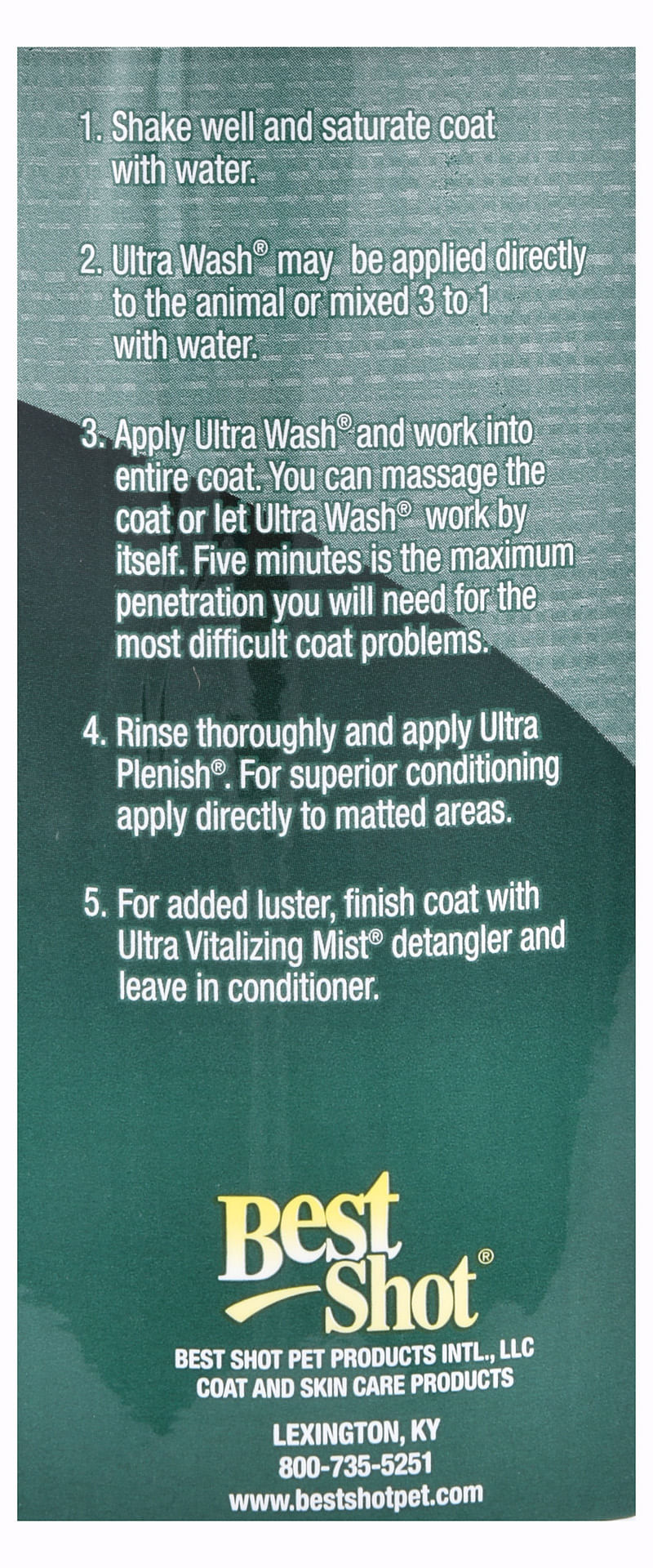 Best Shot Ultra Wash for Pets Jeffers