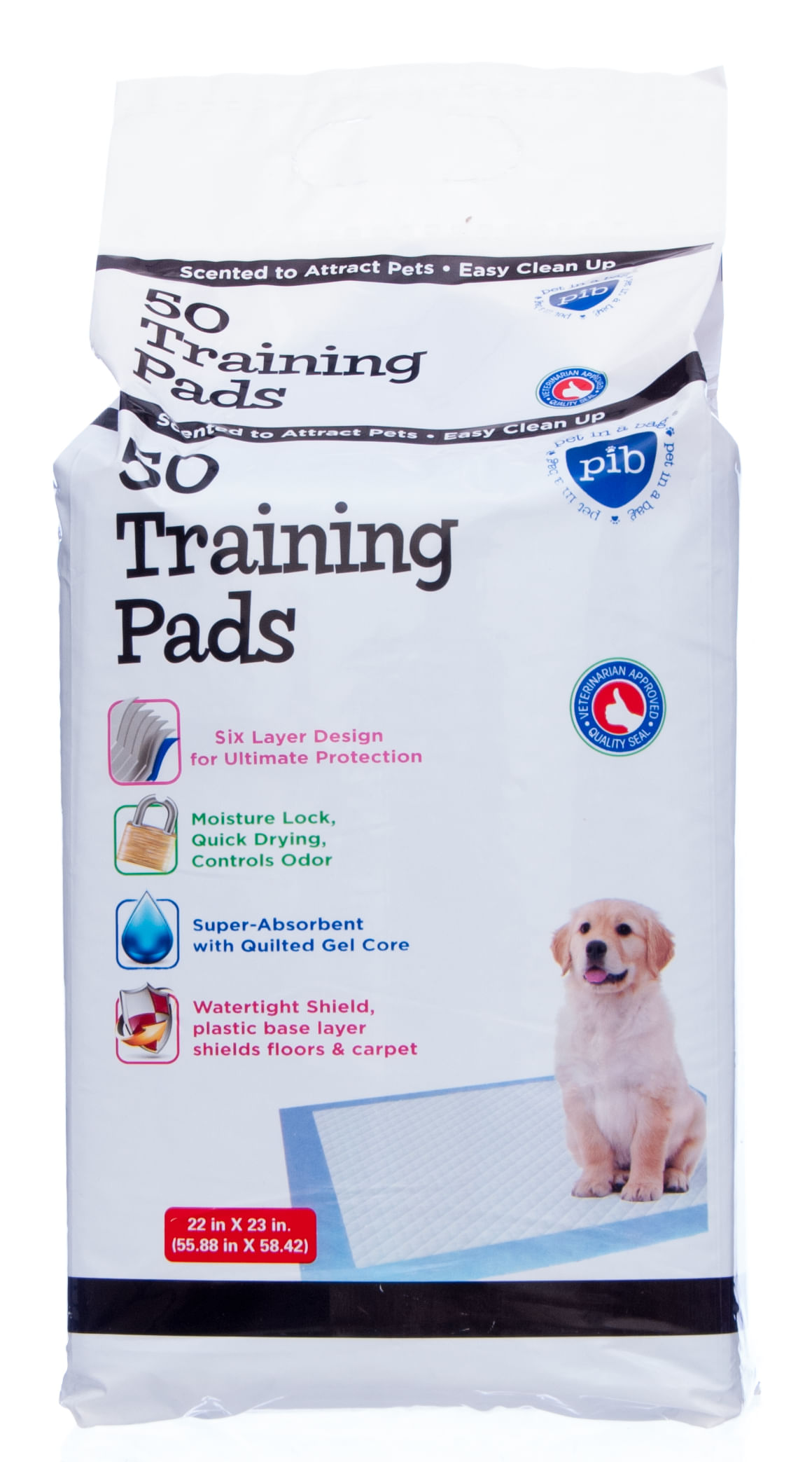 Pet in a Bag Training Pads for HouseTraining Dogs (Housebreaking