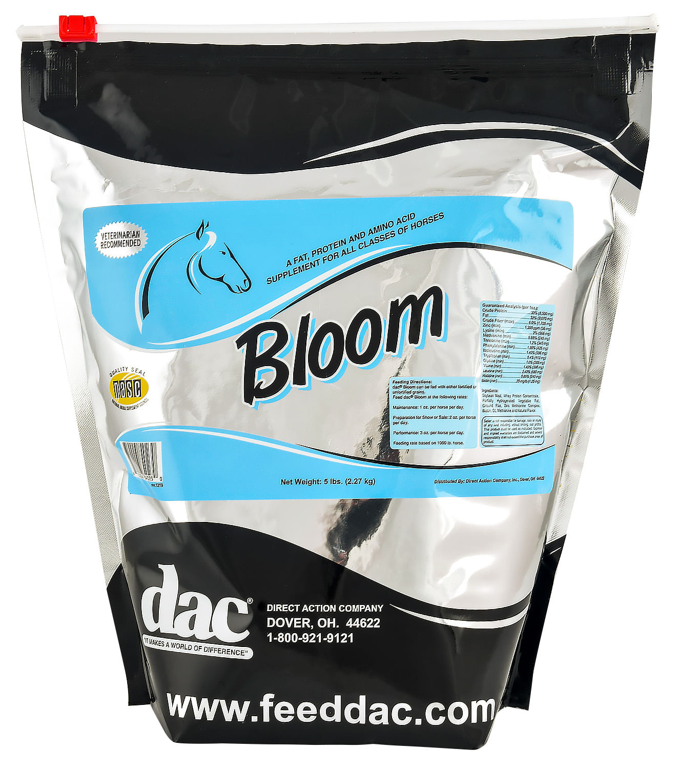 dac BLOOM Fat, Vitamin, & Mineral Horse Supplement - Jeffers