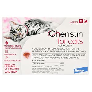 Cheristin Topical Flea Treatment for Cats