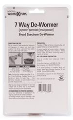 Sentry 7 best sale way dewormer schedule