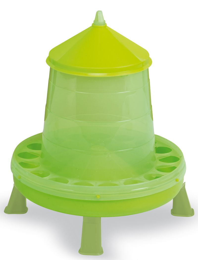 Plastic Hanging Poultry Chicken Feeder with Legs Jeffers