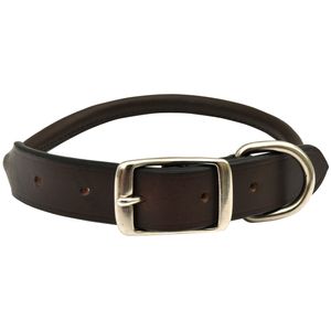 Jeffers Premium Rolled Leather Collar