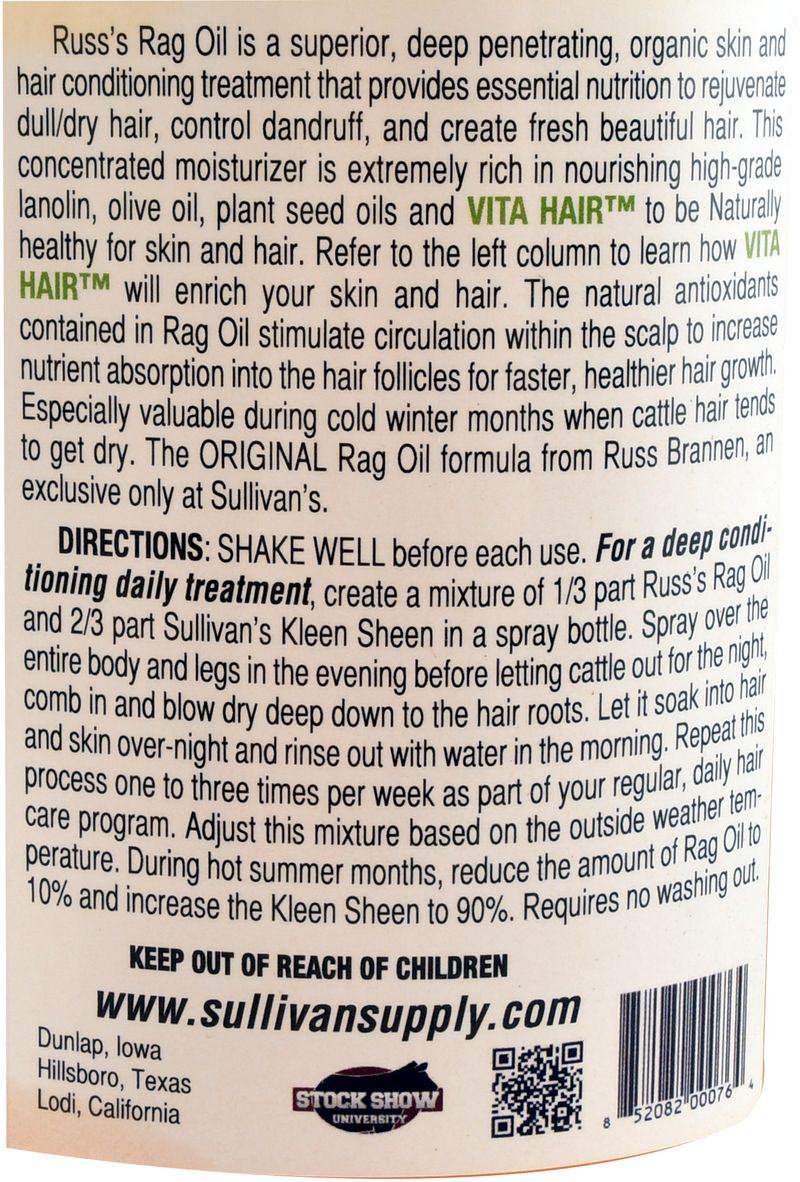 Sullivan's Russ' Rag Oil Jeffers