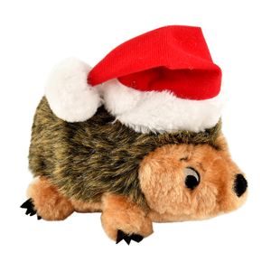 Santa Hedgehogz Dog Toy
