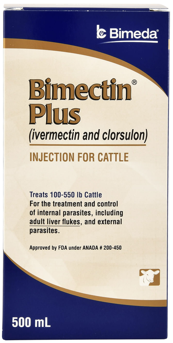Bimectin Plus Injectable Cattle Wormer Jeffers