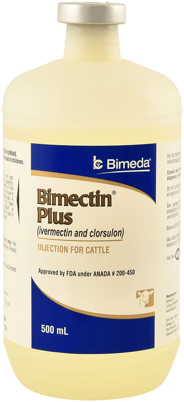 Bimectin Plus Injectable Cattle Wormer Jeffers