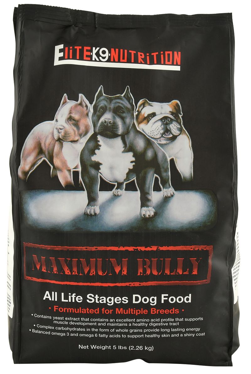 Maximum bully 2025 dry dog food