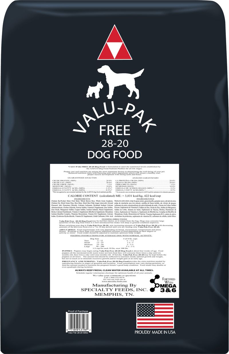 Valu pak dog food dealers hot sale near me