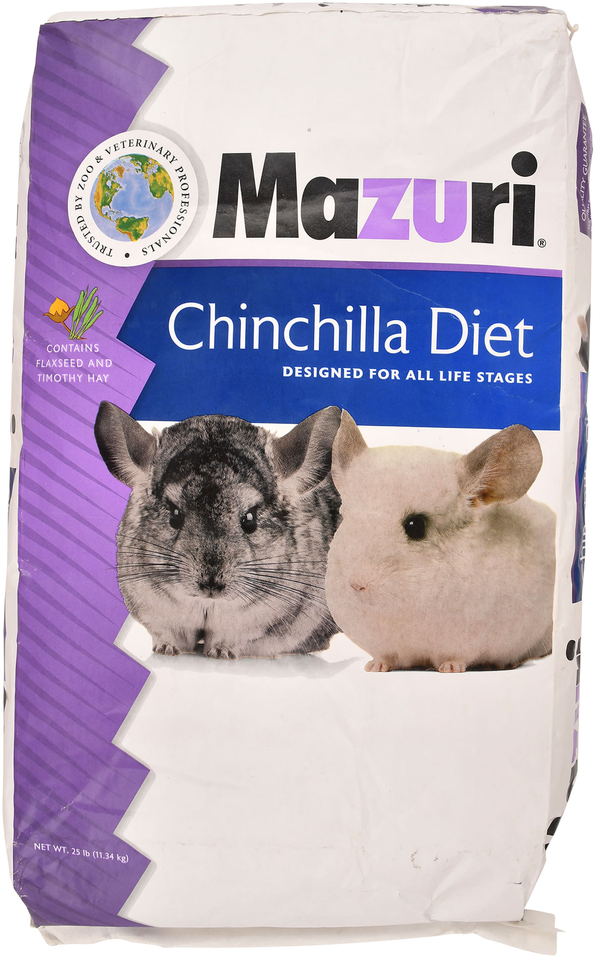 mazuri chinchilla food 25lb