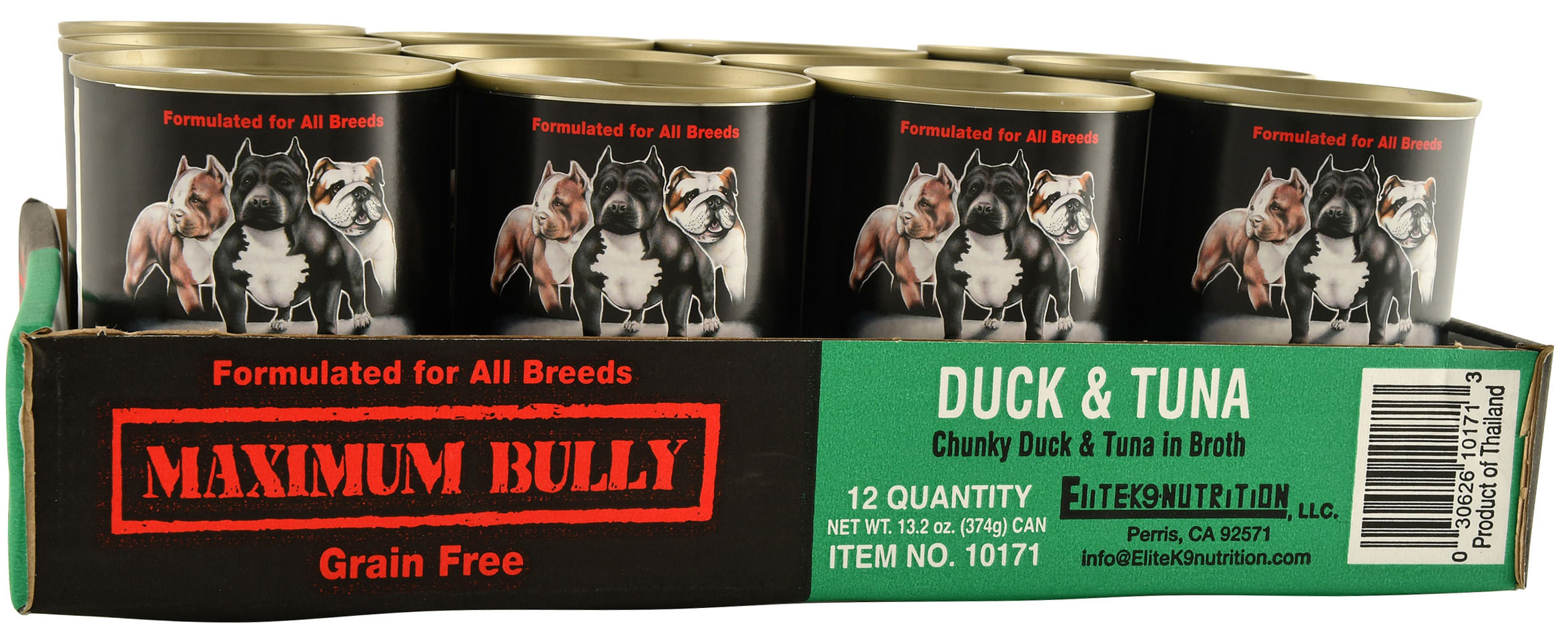 Maximum bully sales canned dog food