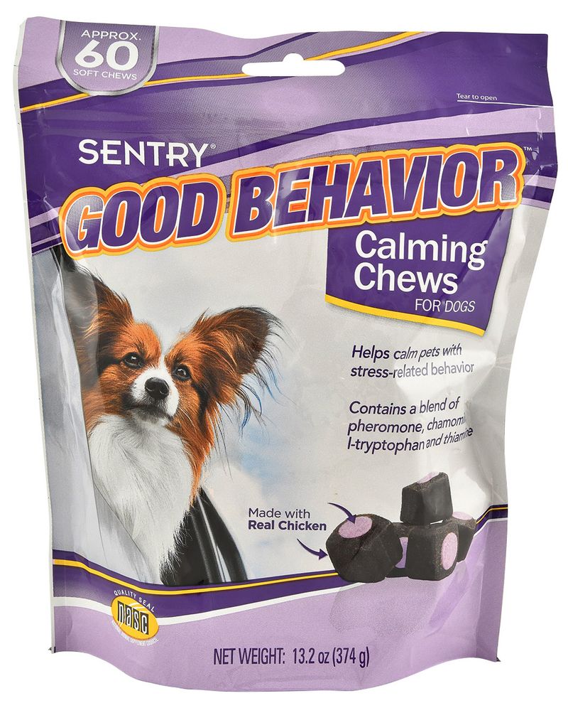 Sentry calming shop chews for dogs