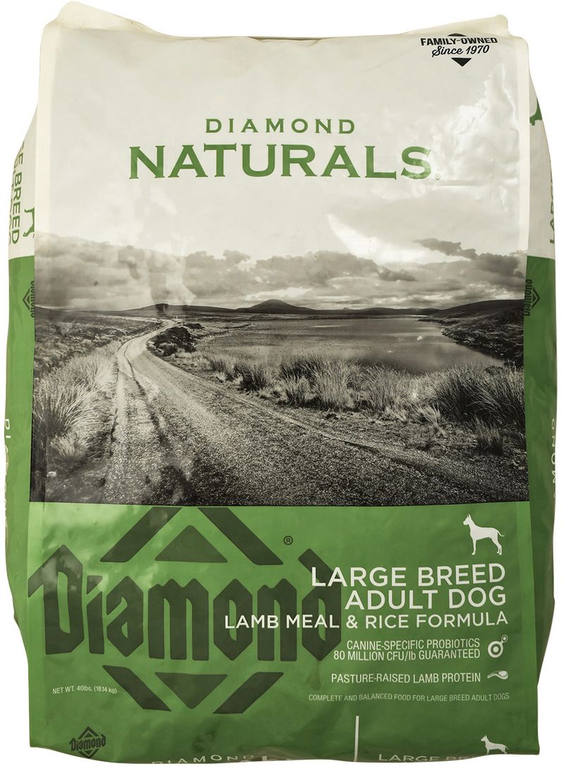 Diamond naturals dog outlet food lamb and rice