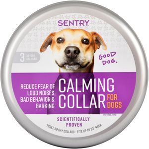 SENTRY Calming Collars for Dogs, 3 Pack