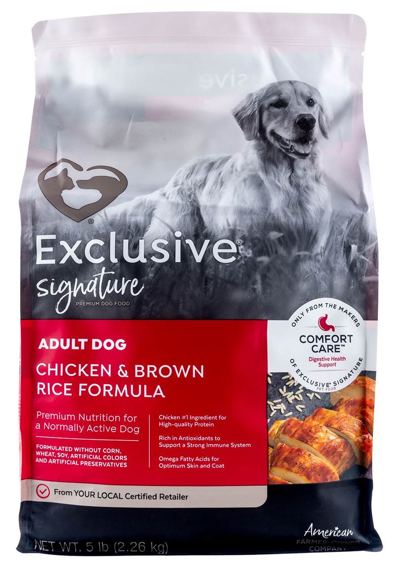 Purina exclusive best sale dog food