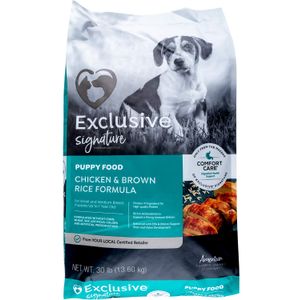 Purina Exclusive Puppy Food, Chicken/Brown Rice