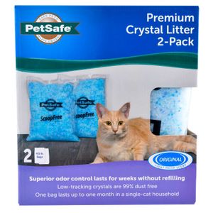 PetSafe Deluxe Crystal Litter Box System (& Accessories)
