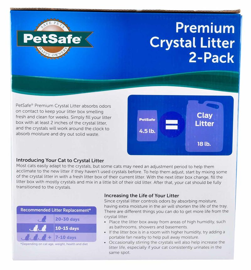 PetSafe ScoopFree Deluxe Crystal Litter Box System & Accessories, 2pk Jeffers