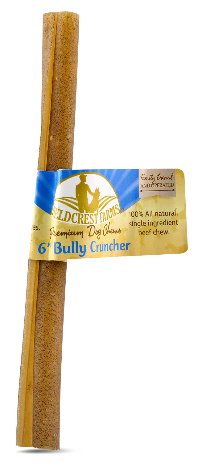 Fieldcrest Farms Bully Crunchers Bully Stick Dog Treats, 6" Jeffers