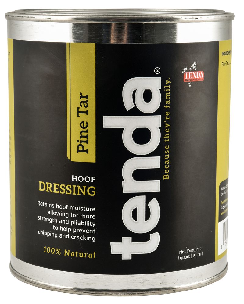 Pine Tar Hoof Dressing for Horses from Tenda Jeffers