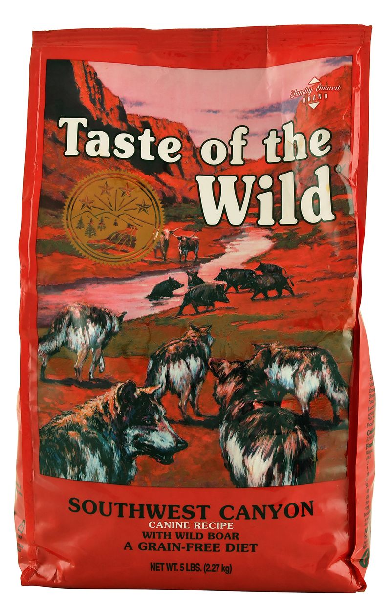 Taste of the Wild Southwest Canyon buey con jabalí y cordero lata para  perros