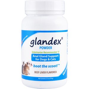Glandex Powder for Dogs and Cats, Beef Liver Flavor