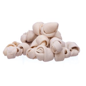 Loving Pets White Knotted Rawhide Bones