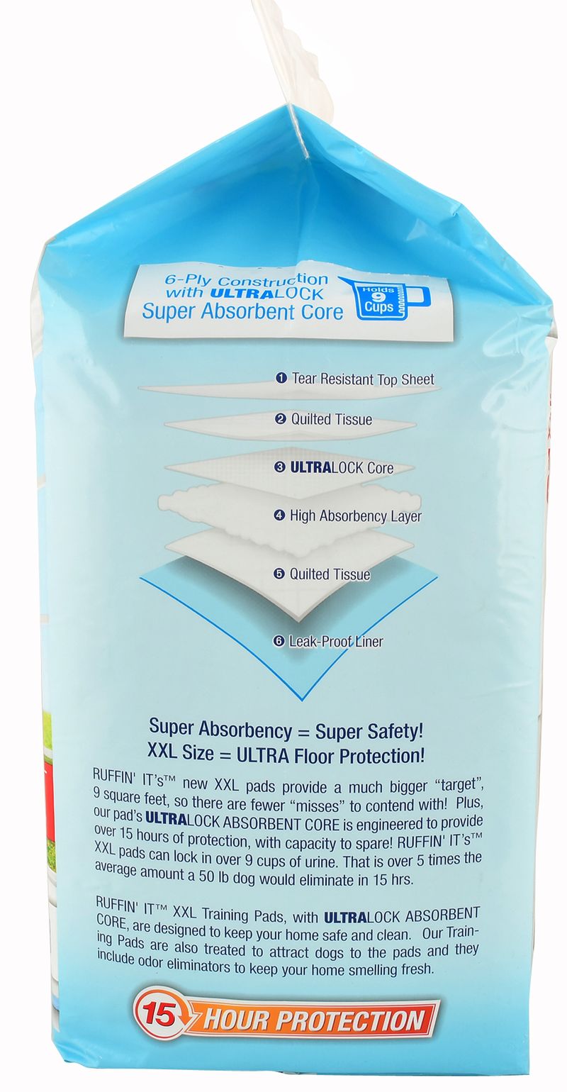 Lil' Squirts Mega Size Training Pads, XXL Jeffers