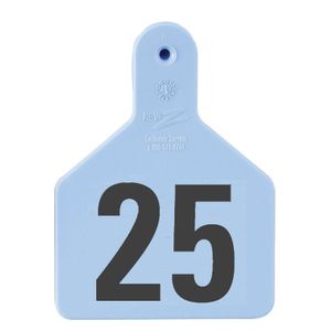 Special Order Numbered Z Tags, Calf