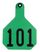 Y-Tex Numbered Ear Tags (Large), 25 count