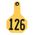 Y-Tex Numbered Ear Tags (Medium), 25 count