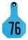 Y-Tex Numbered Ear Tags (Medium), 25 count