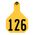 Y-Tex Numbered Ear Tags (Large), 25 count