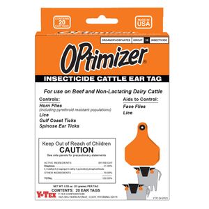 OPtimizer Ear Tags, pkg of 20