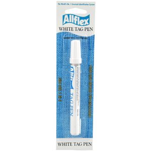 AllFlex 2-in-1 Tag Pen, White