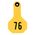 Y-Tex Numbered Ear Tags (Small), 25 count