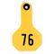 Y-Tex Numbered Ear Tags (Small), 25 count