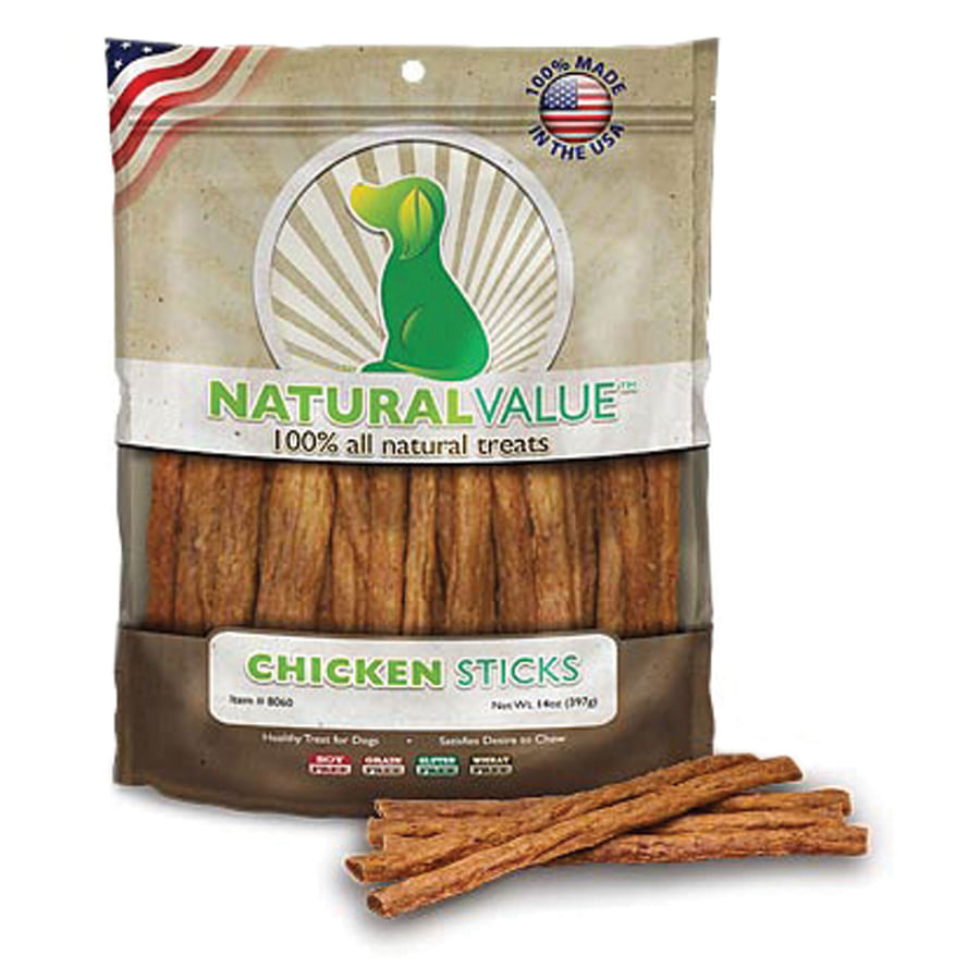 Natural Value Dog Treat Sticks, 14 oz Jeffers