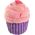 Zippy Paws Cupcake Plush Toy